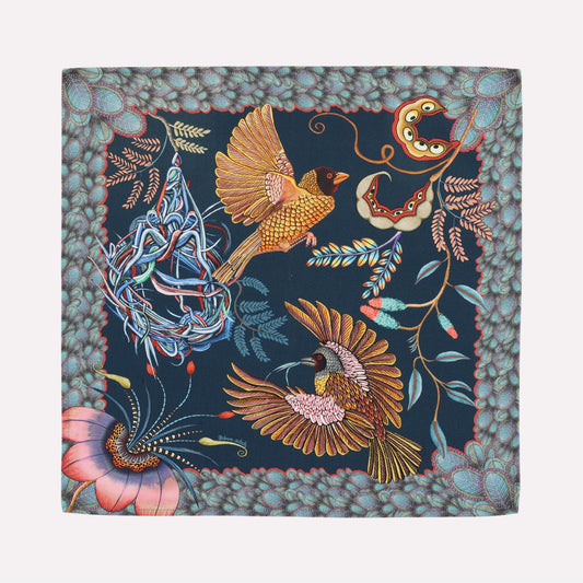 Thanda Nests Napkins in Midnight (PAIR)