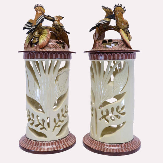 African Hoopoe Lanterns (PAIR)