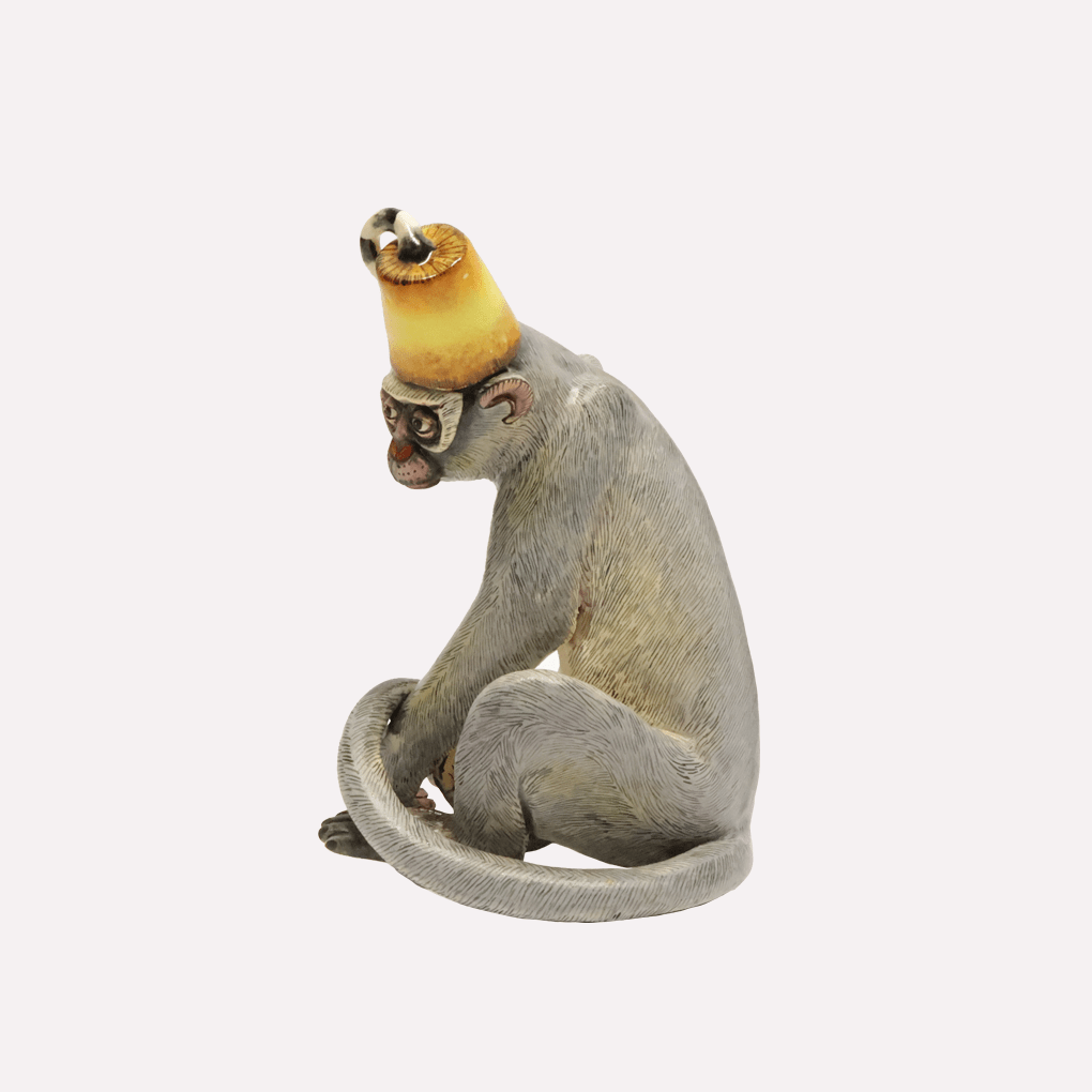 Monkey in Top Hat Sculpture