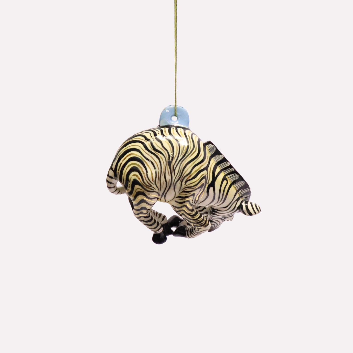 Zebra Sculptural Ornament