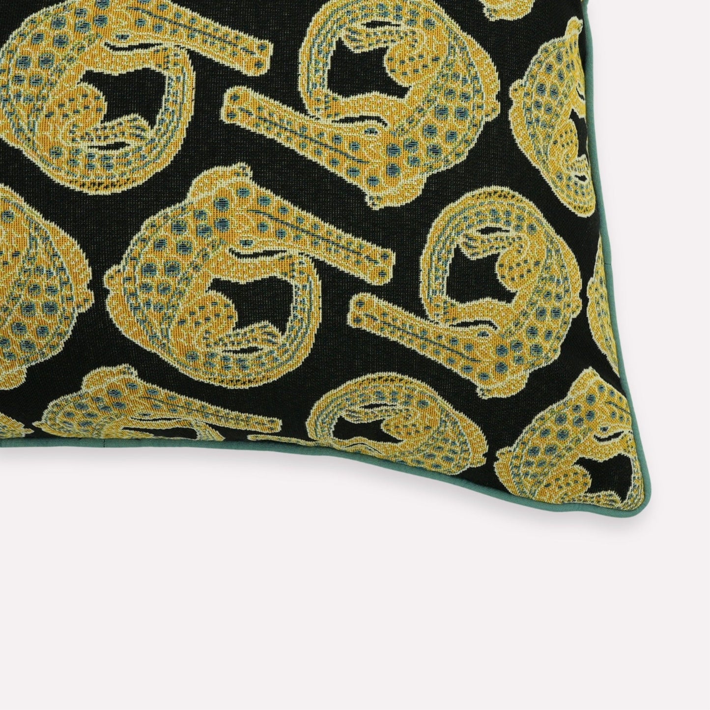 Croco Limelight Jacquard Cushion Cover