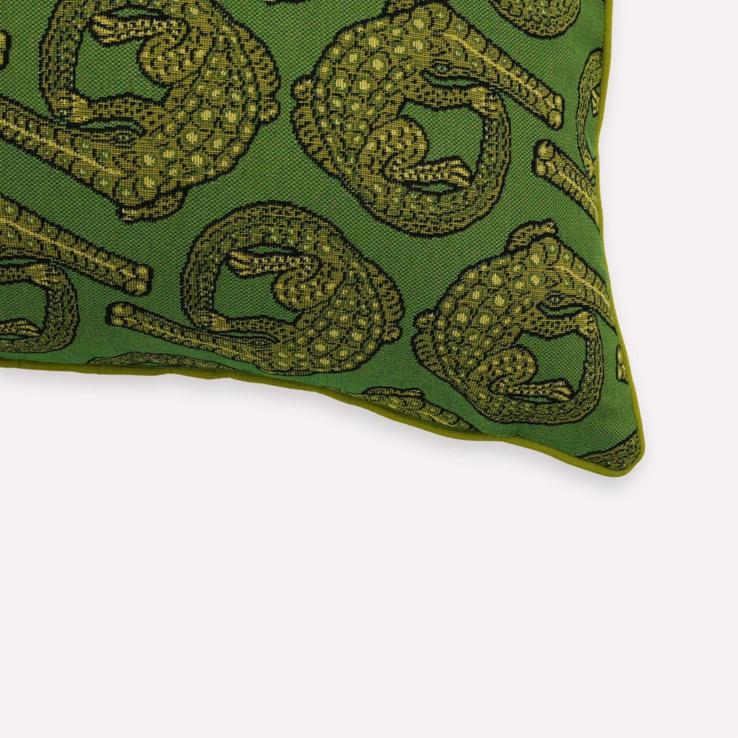 Croco Delta Jacquard Cushion Cover