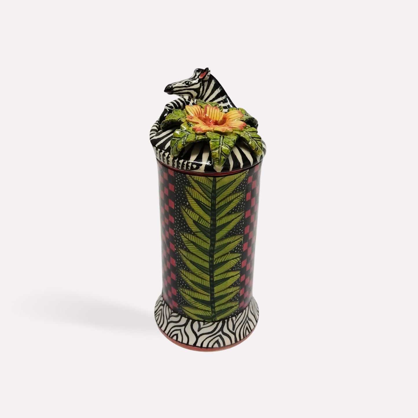Zebra Diffuser Pot