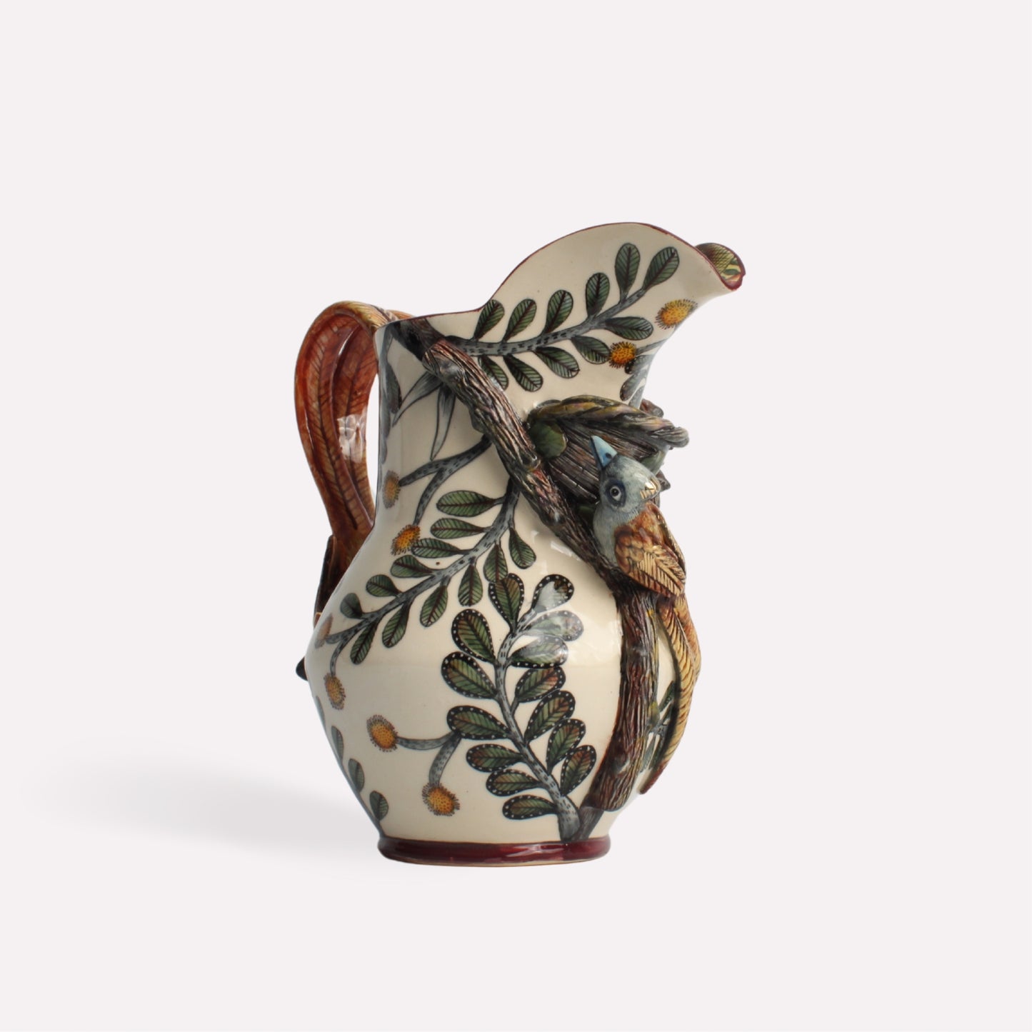 Paradise Flycatcher Jug
