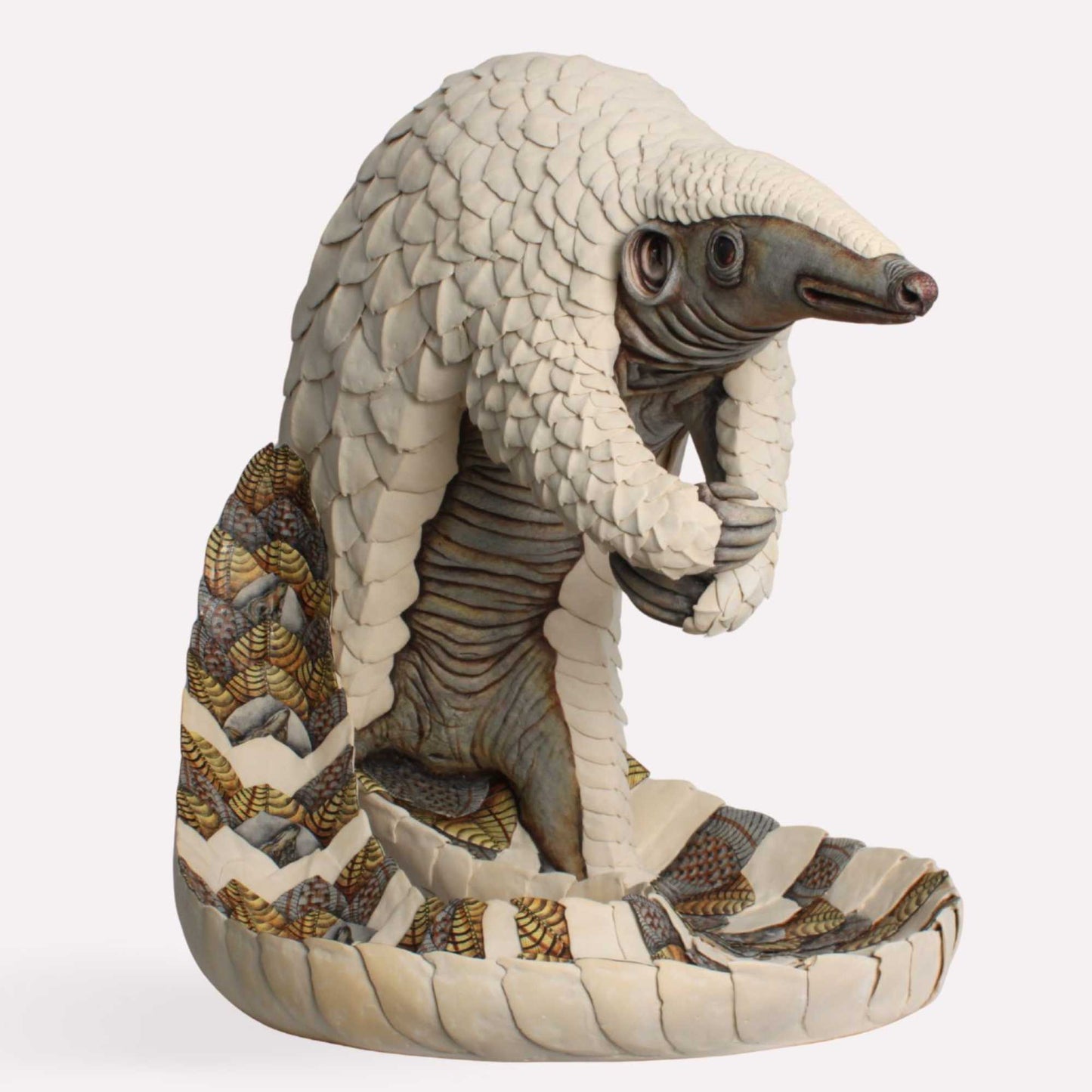 Standing Pangolin Sculpture