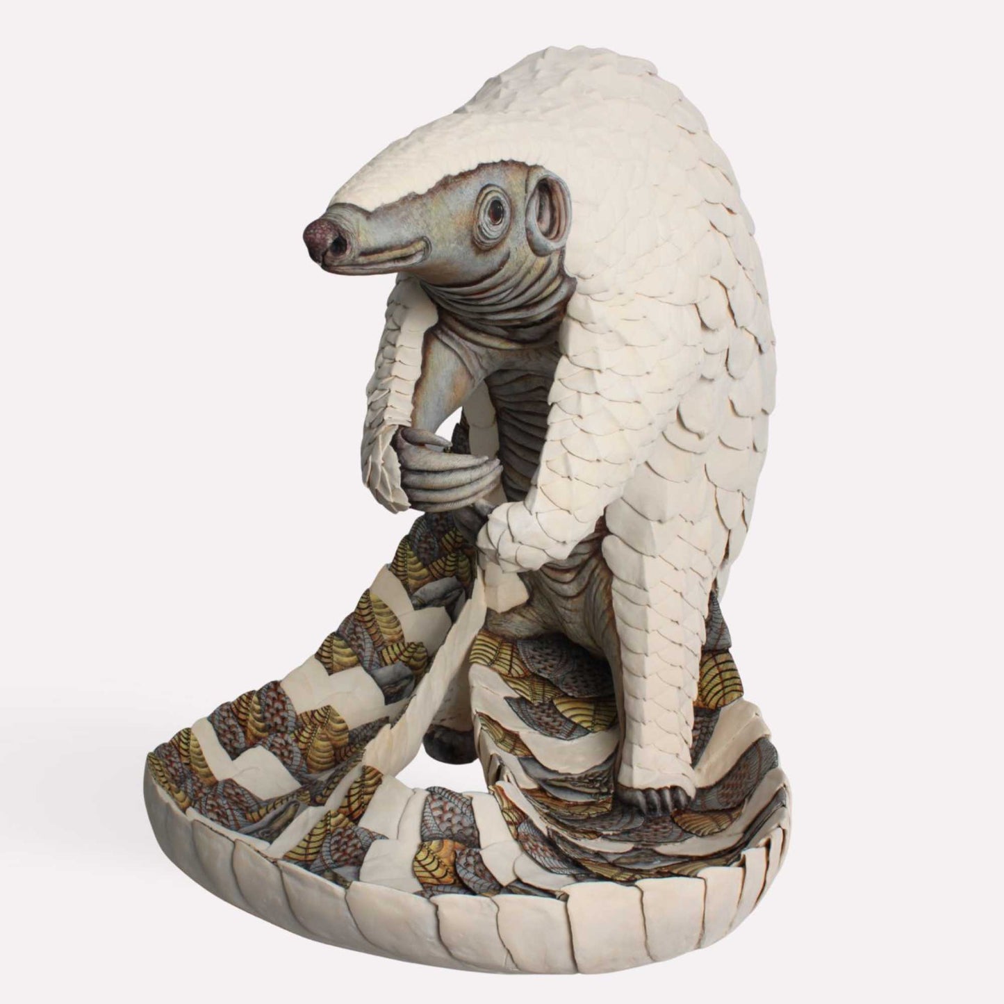 Standing Pangolin Sculpture