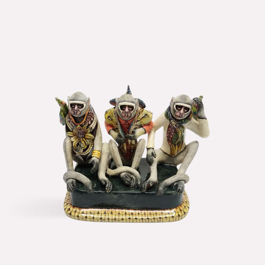 Phinda Pride Monkeys Sculpture