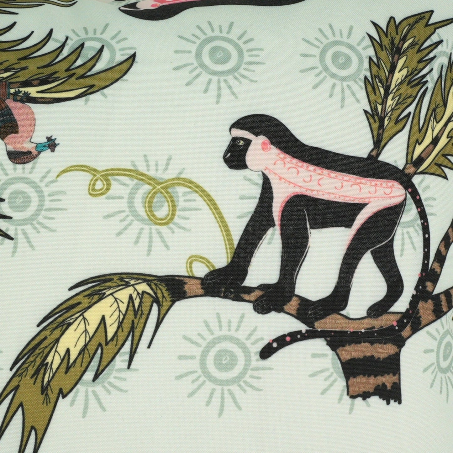 Monkey Palm Oasis Outdoor Cushion Cover