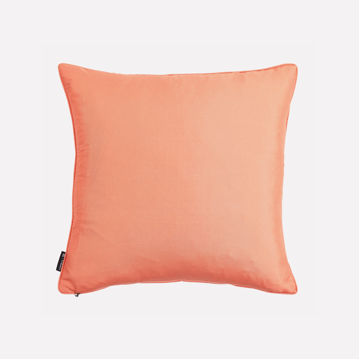 Monkey Tales Coral Silk Cushion Cover