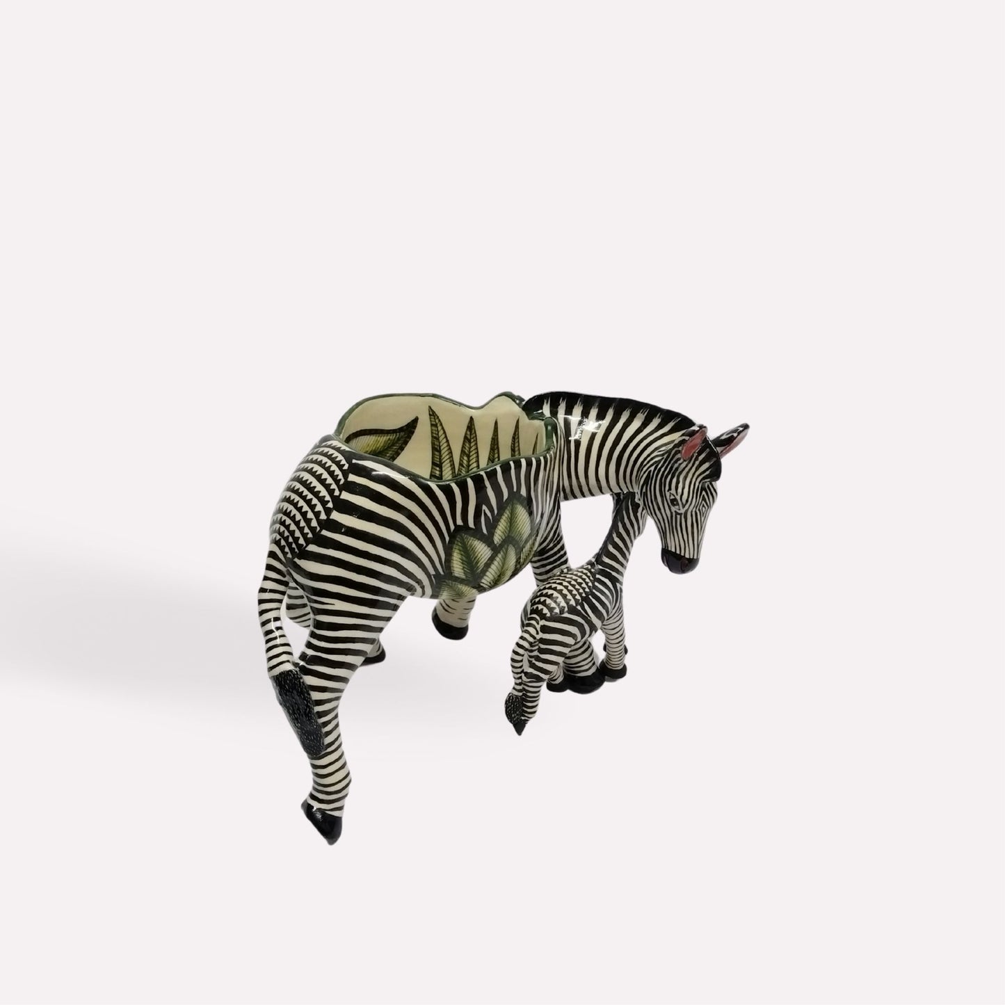 Zebra and Foal Bowl