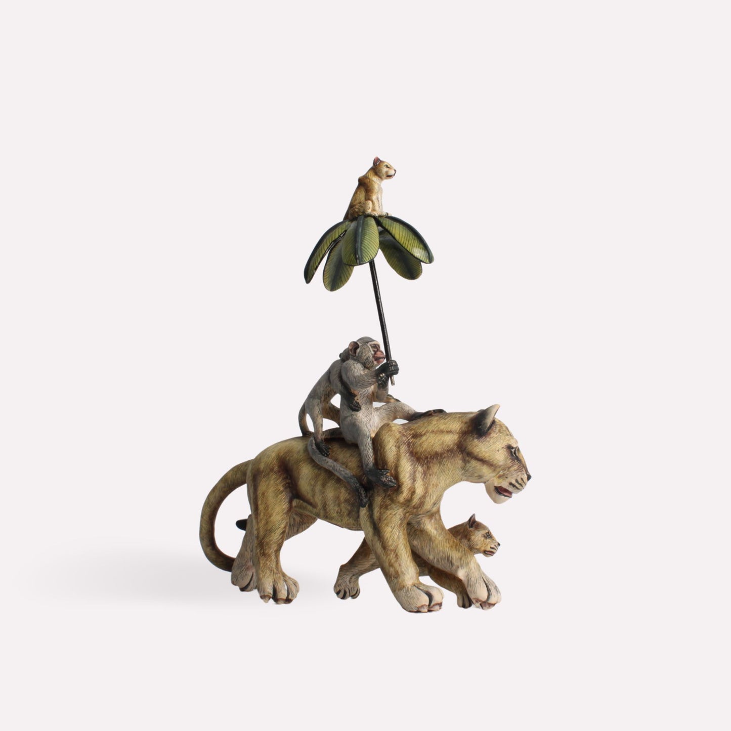 Lioness with Cub Rider