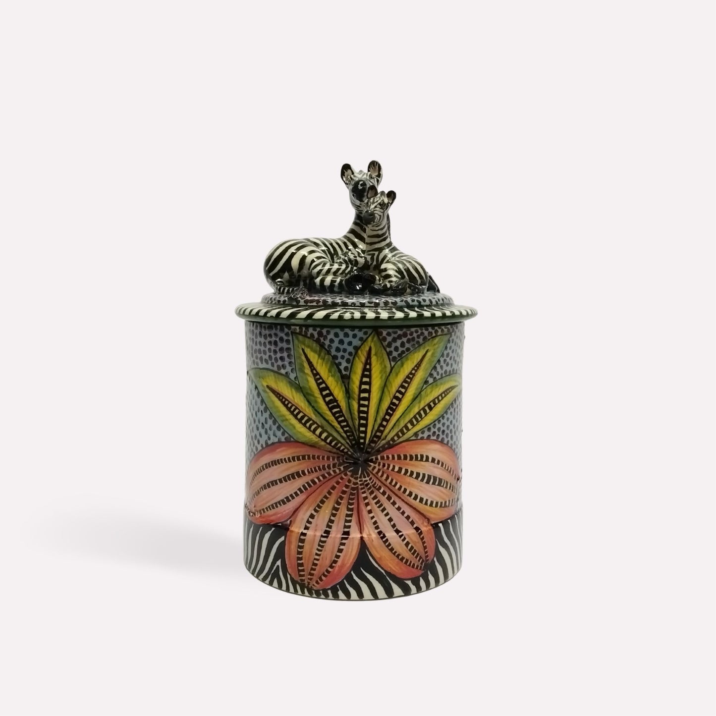 Zebra Spirit Candle