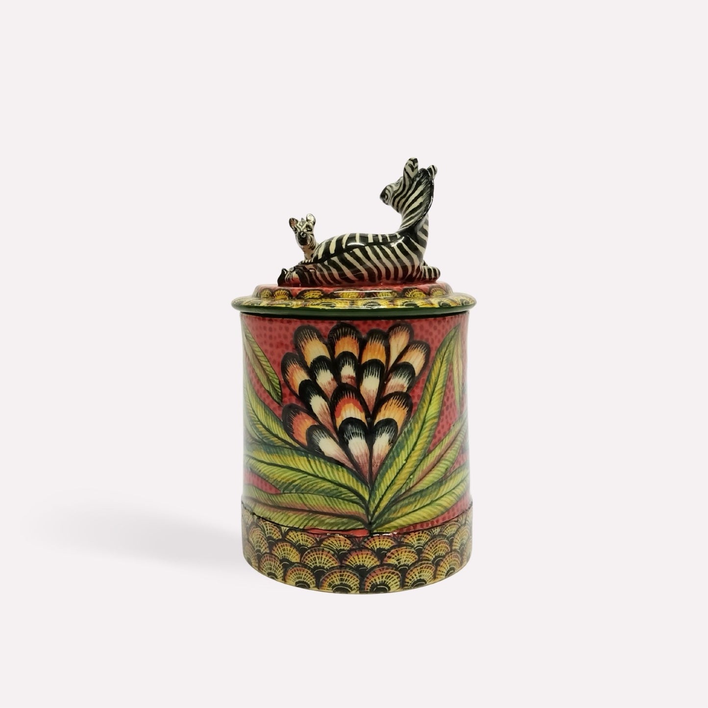 Zebra and Foal Spirit Candle