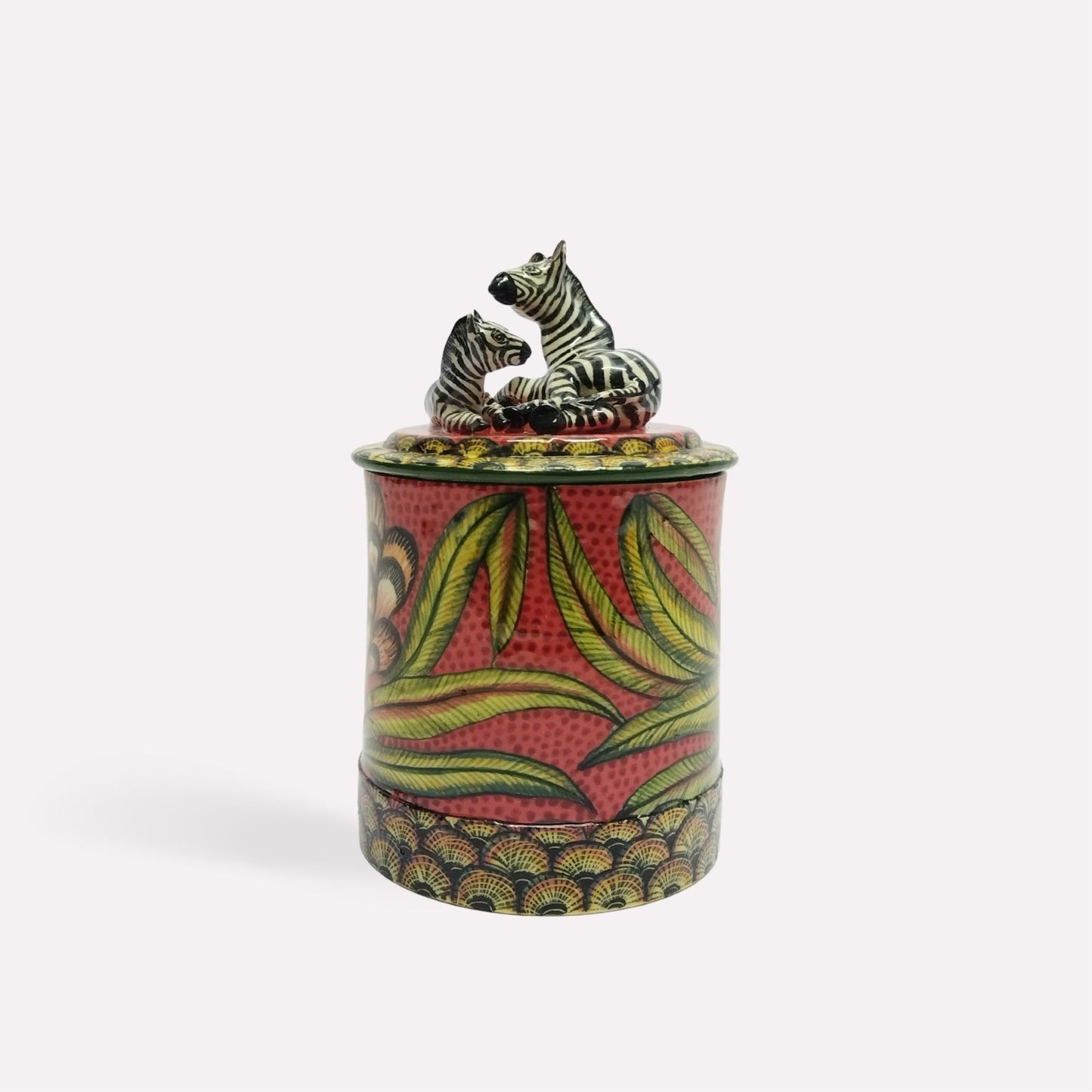 Zebra and Foal Spirit Candle