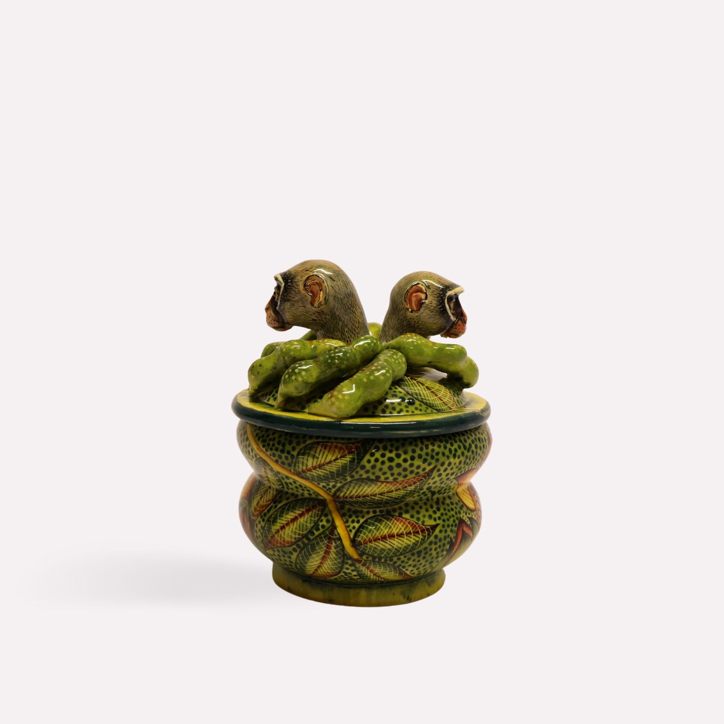 Monkey Heads Trinket Box