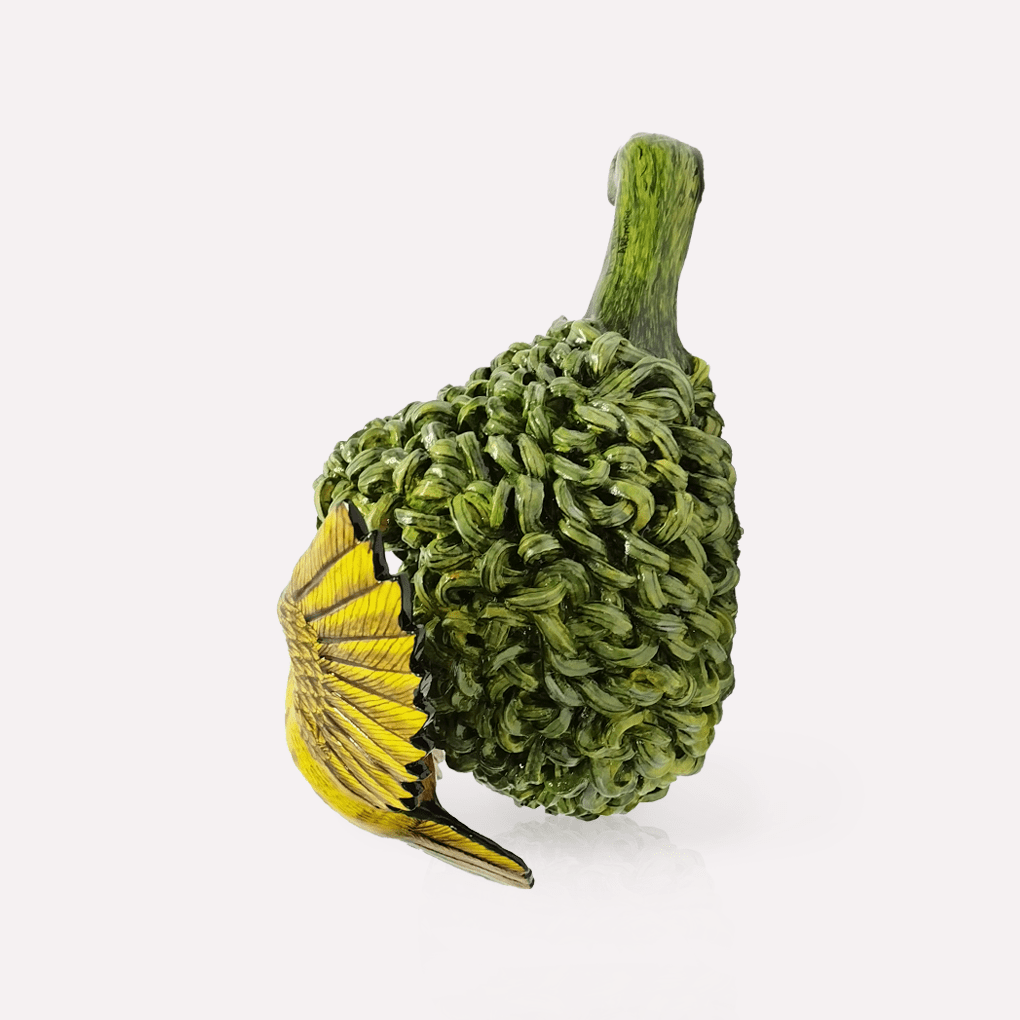 Masked Weaver & Nest Sculpture