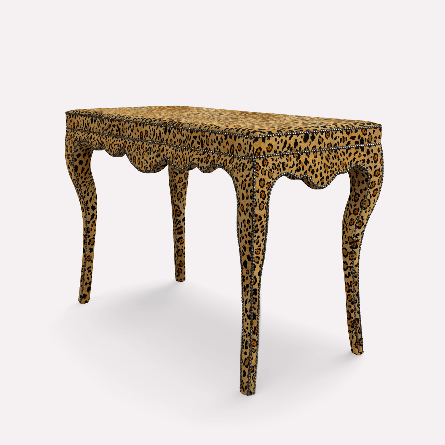 Nyala Table Safari Spot Gold Linen