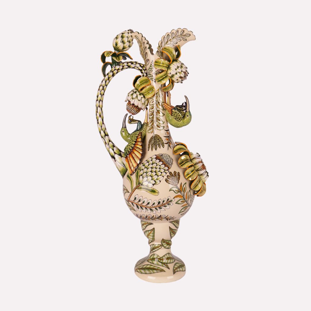 Sunbird and Protea Jug