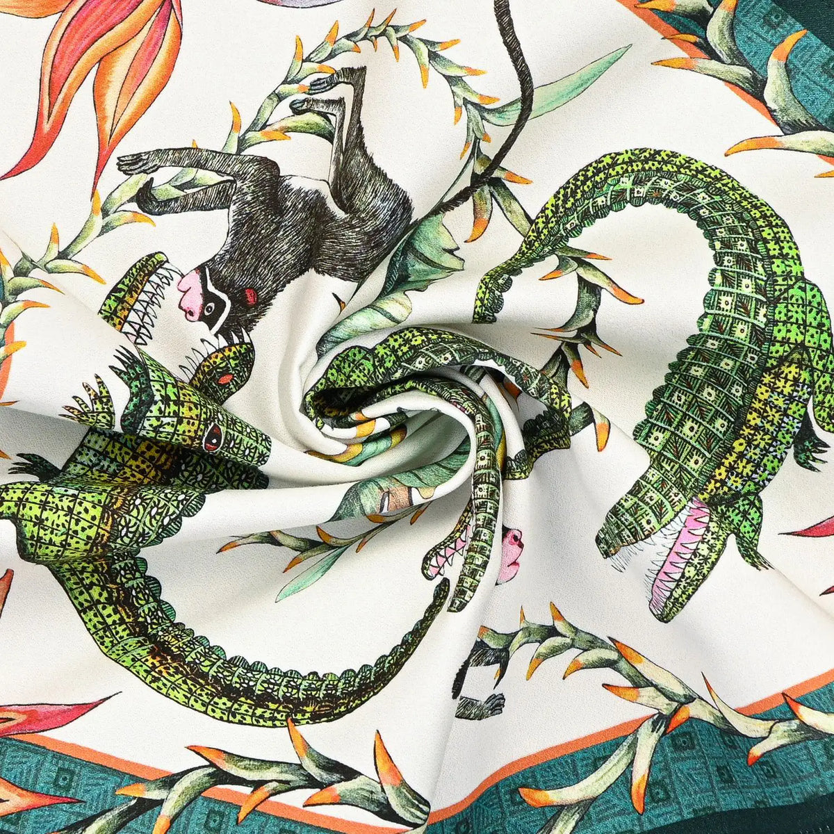River Chase Napkins in Chalk (PAIR) Ardmore Design