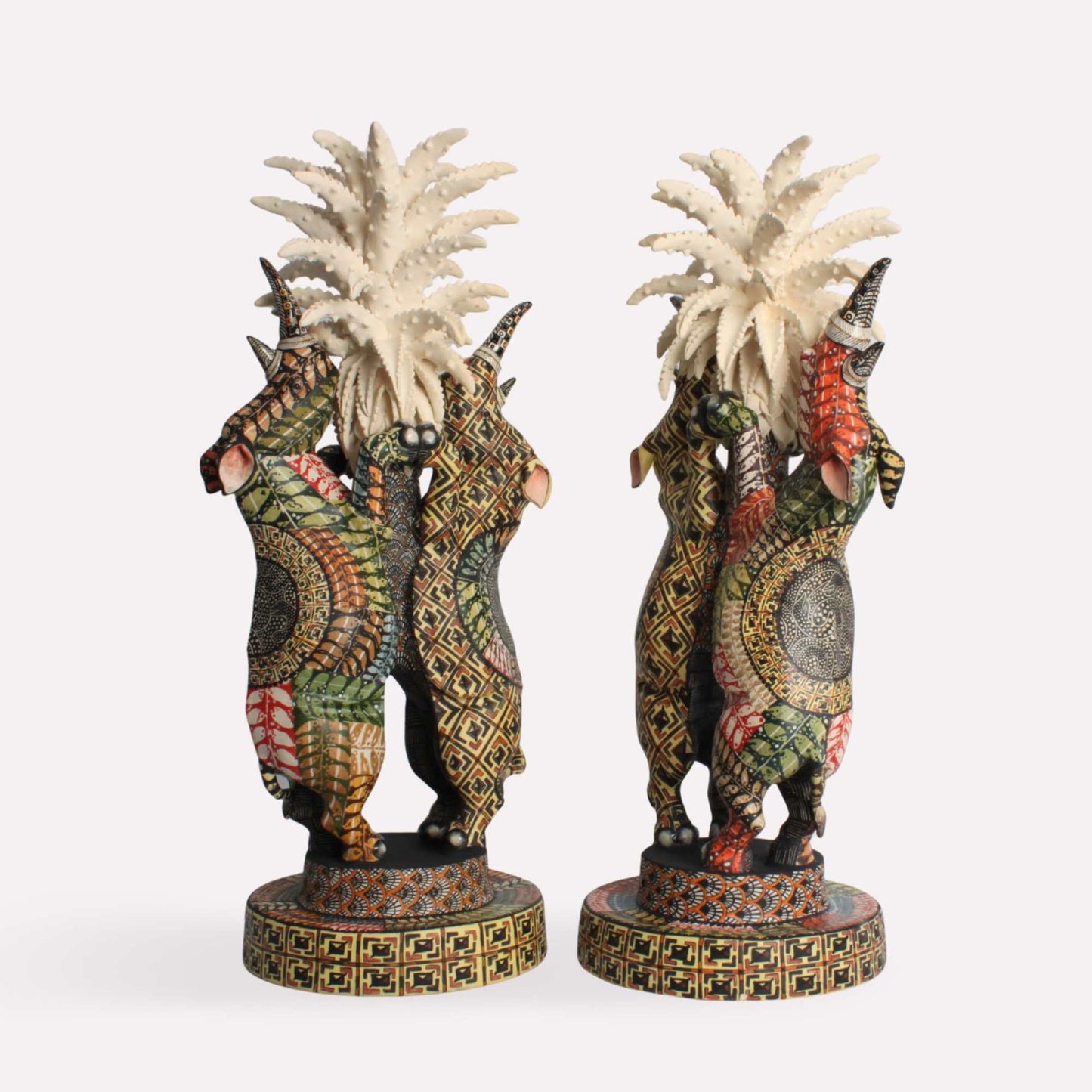 Rhino Candle Holders