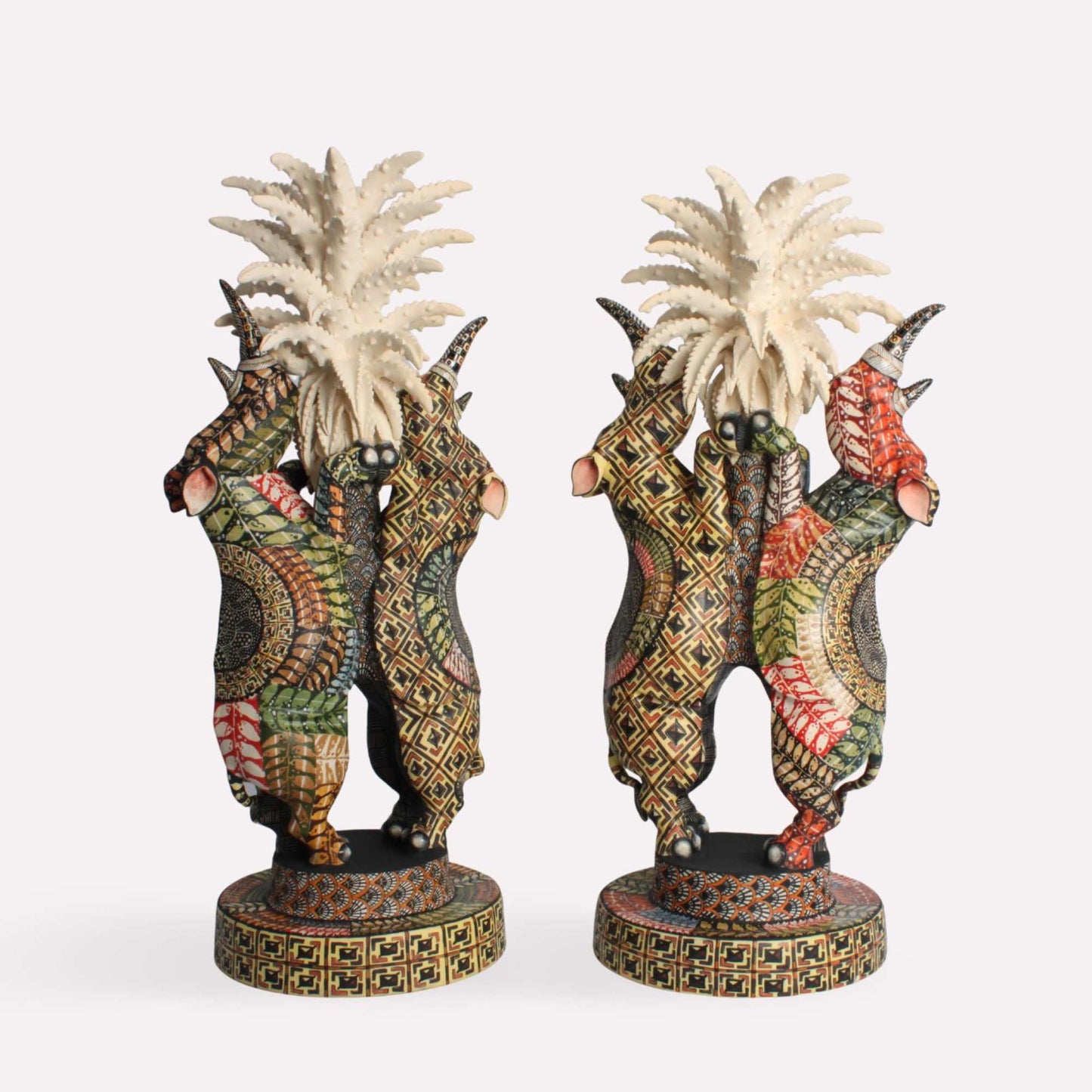 Rhino Candle Holders