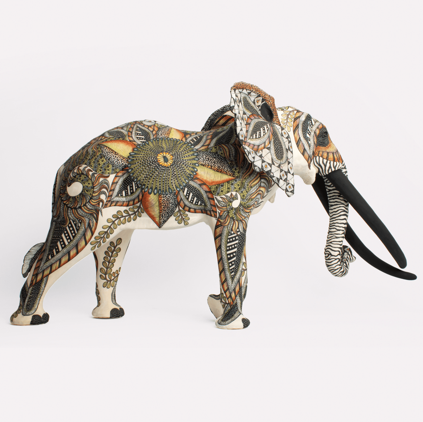 Coral Tusker Sculpture