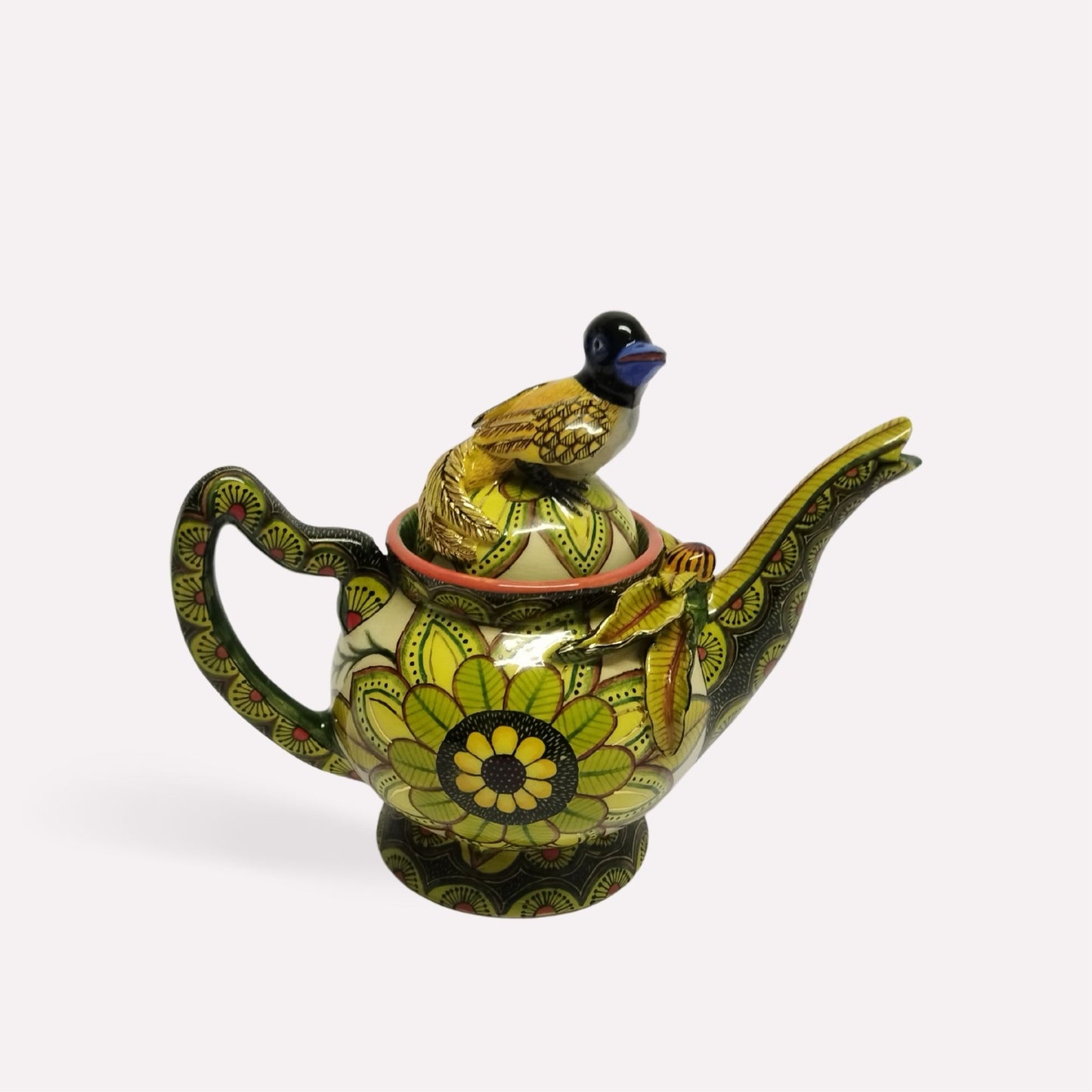 Paradise Flycatcher Teapot