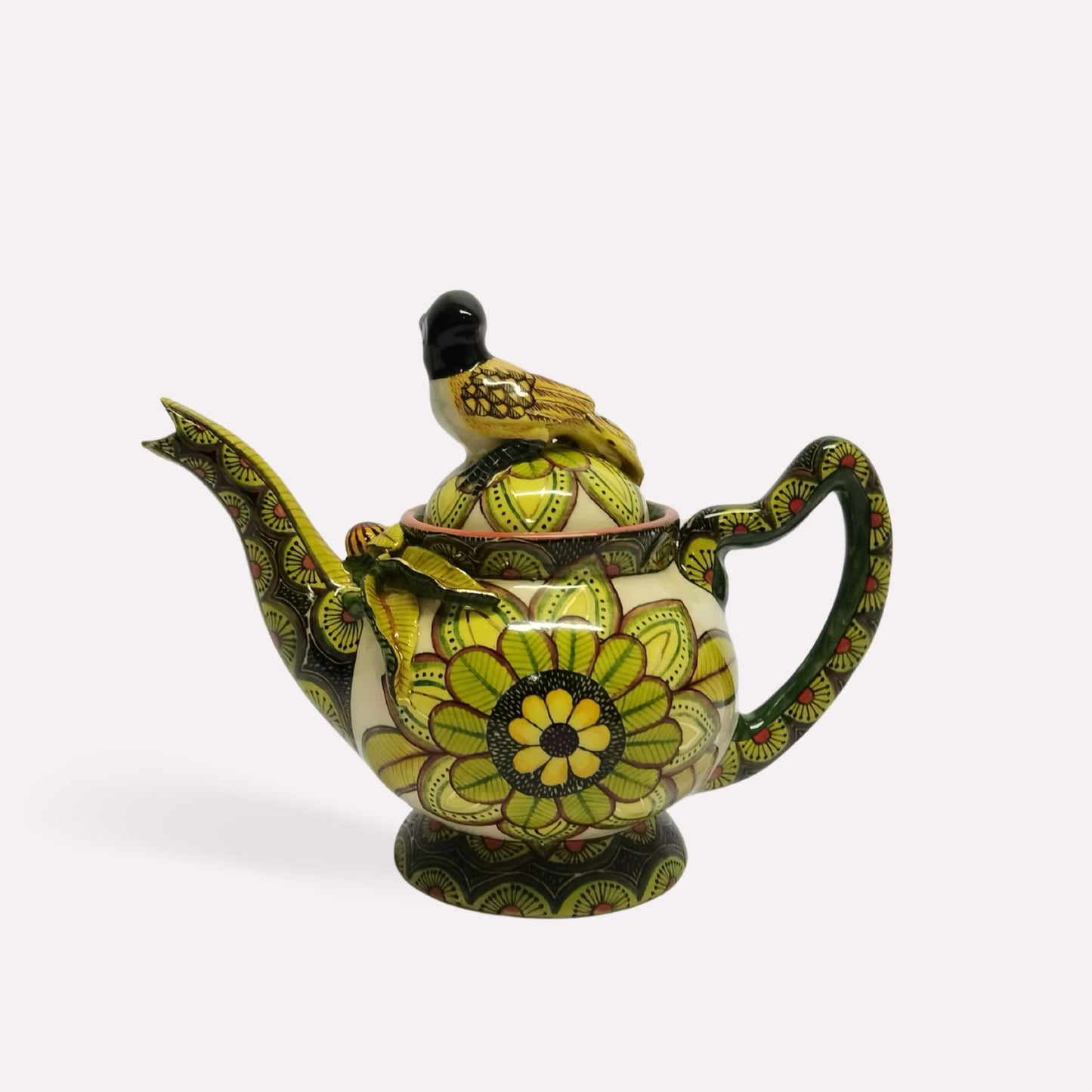 Paradise Flycatcher Teapot