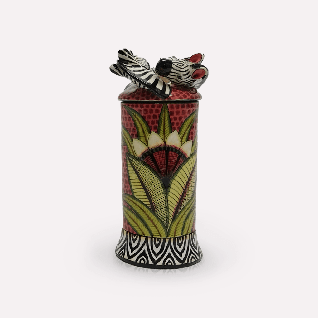 Zebra Diffuser Pot