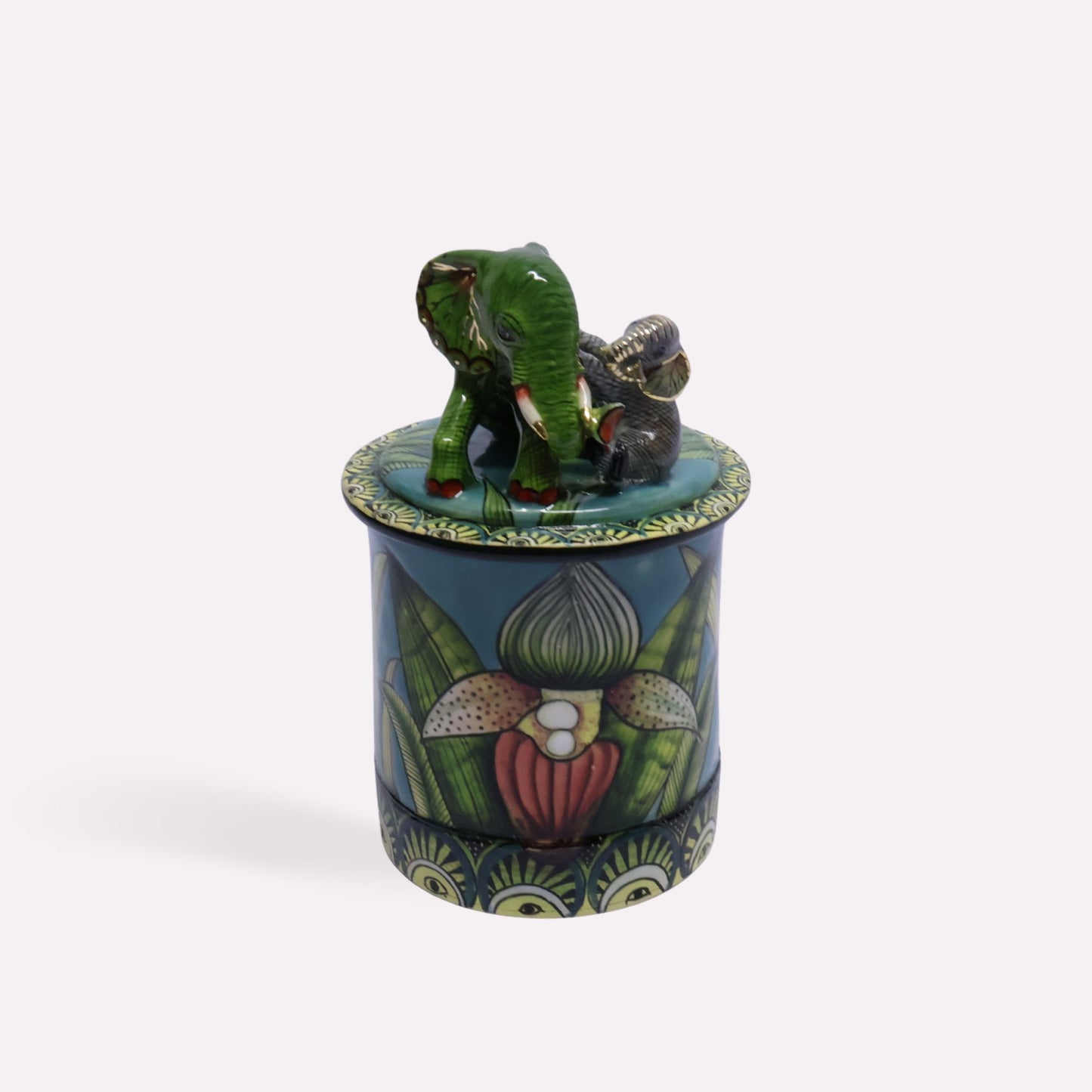 Elephant & Calf Spirit Candle