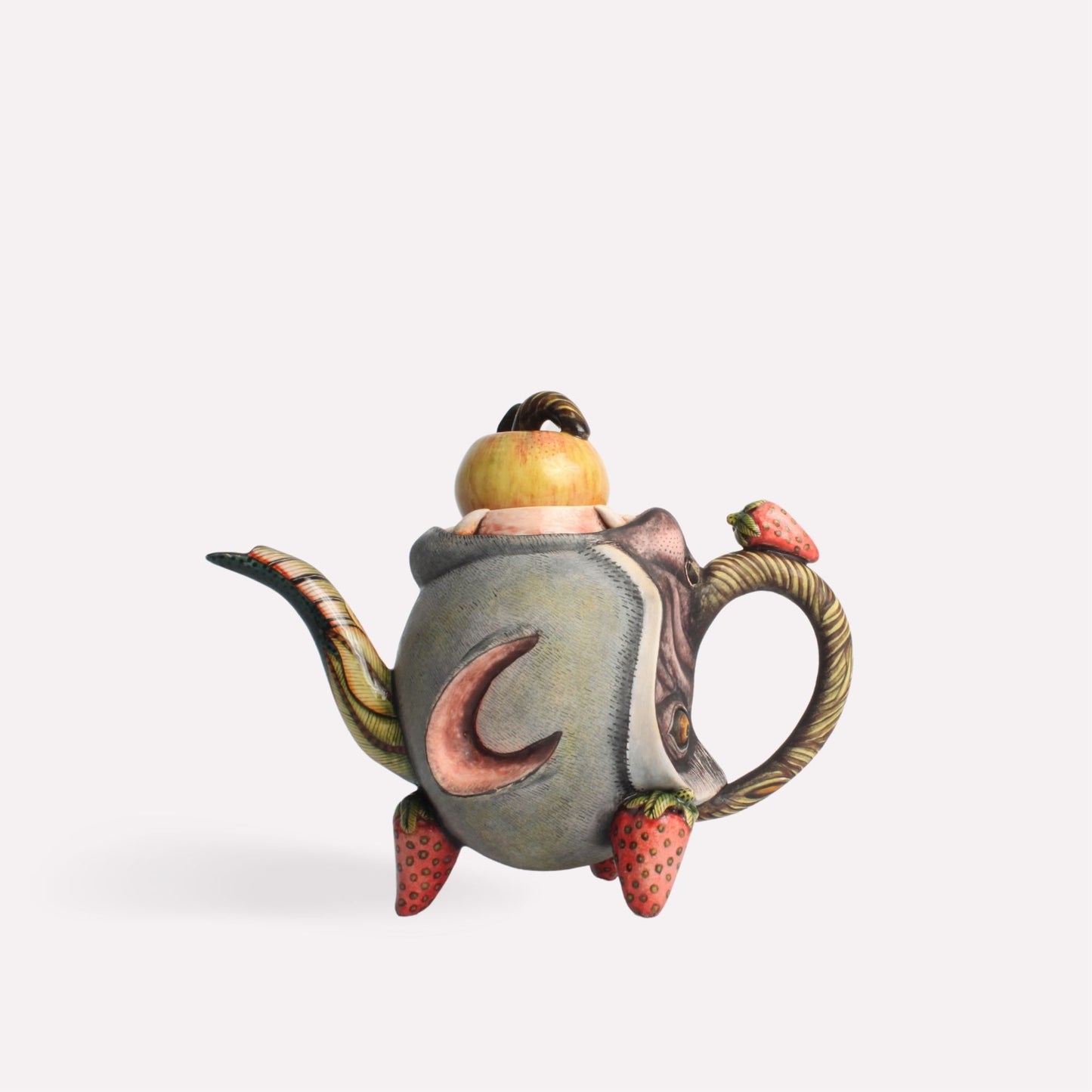Monkey Fruits Teapot