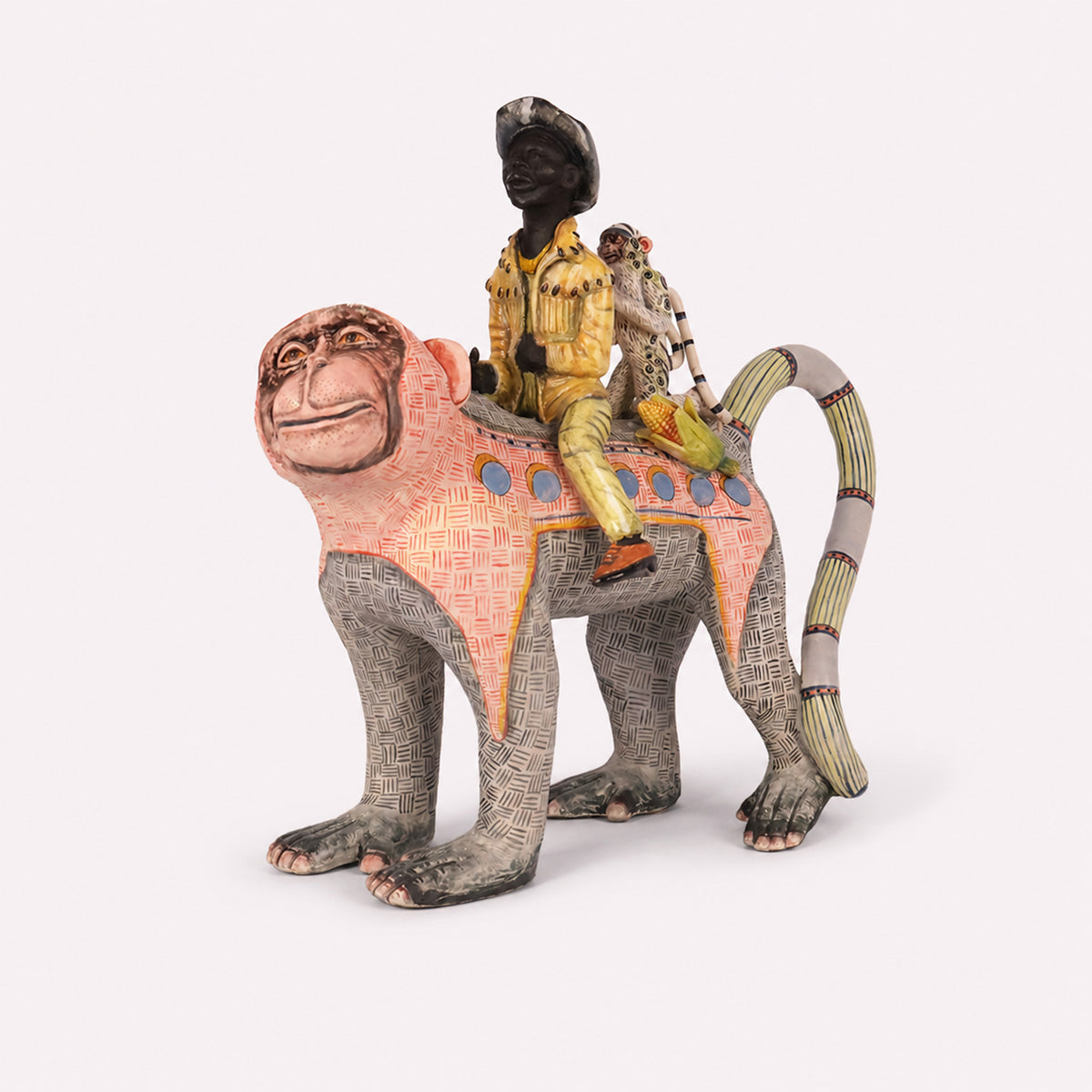 Wonderboy Meandering Monkey Sculpture