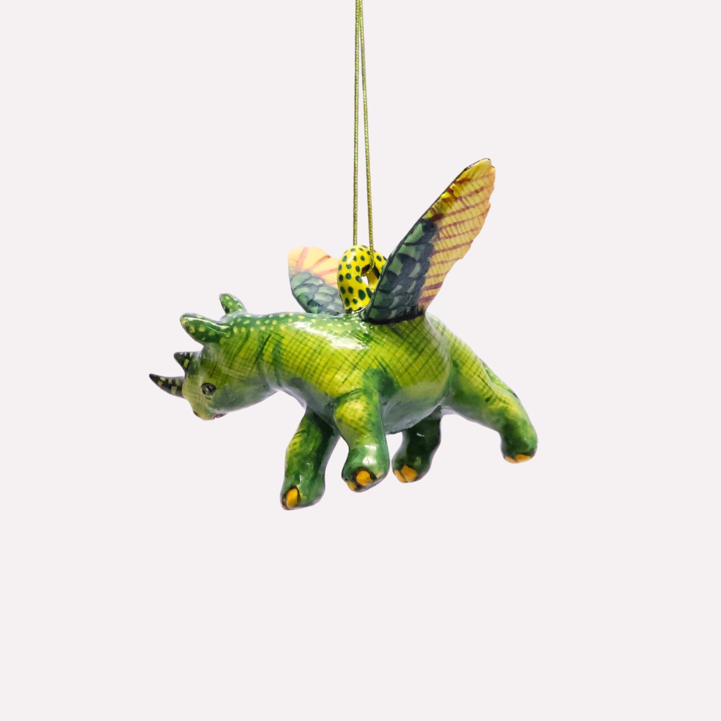 Flying Rhino Ornament