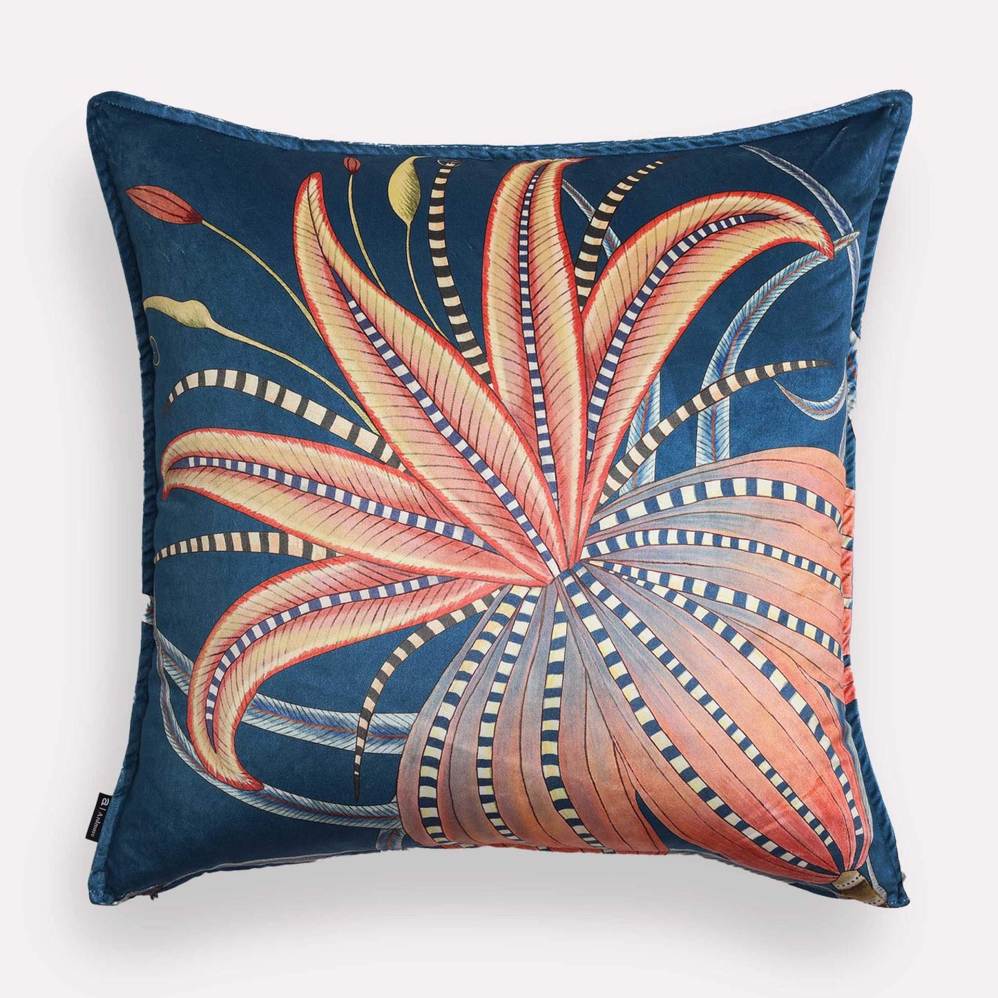 Thanda Nests Midnight Velvet Cushion Cover