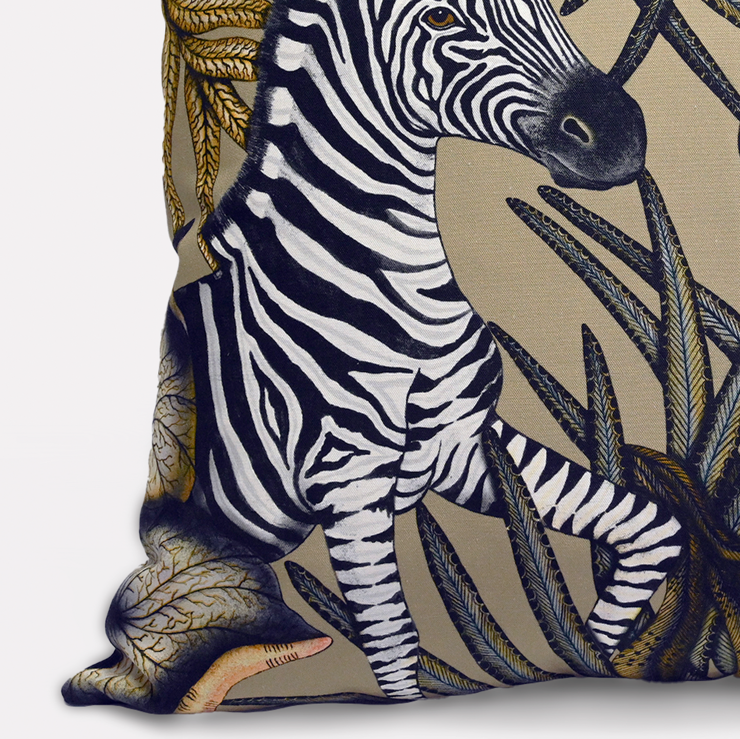 Thanda Stripe Savannah Cotton Cushion Cover