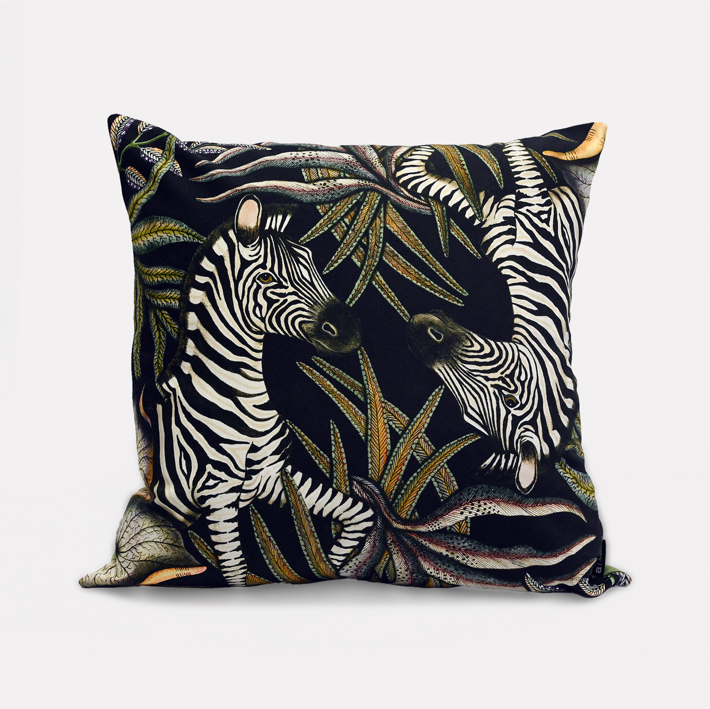 Thanda Stripe Night Cotton Cushion Cover