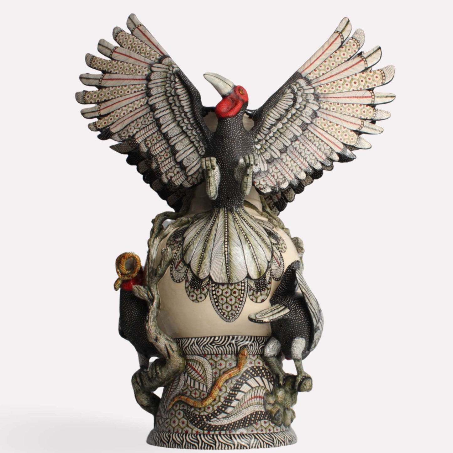 Ground Hornbill Vessel