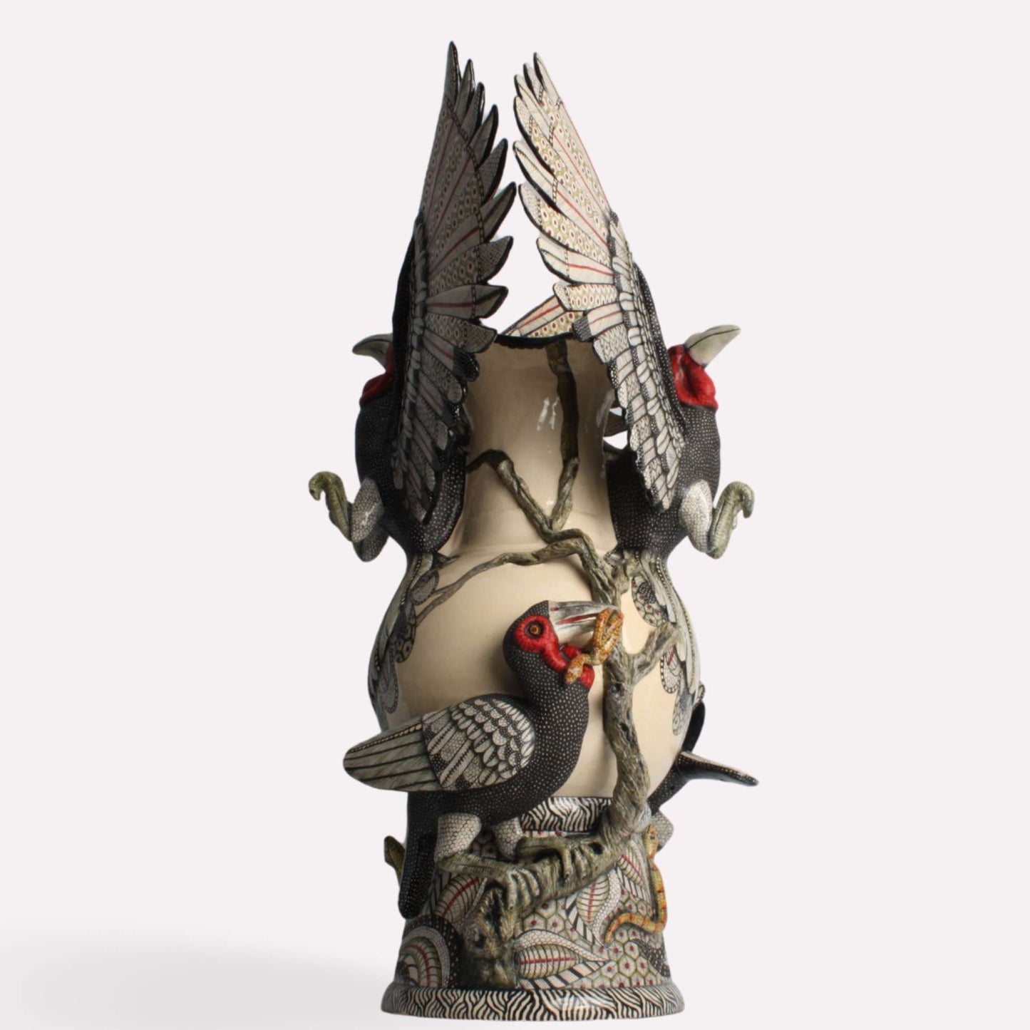 Ground Hornbill Vessel