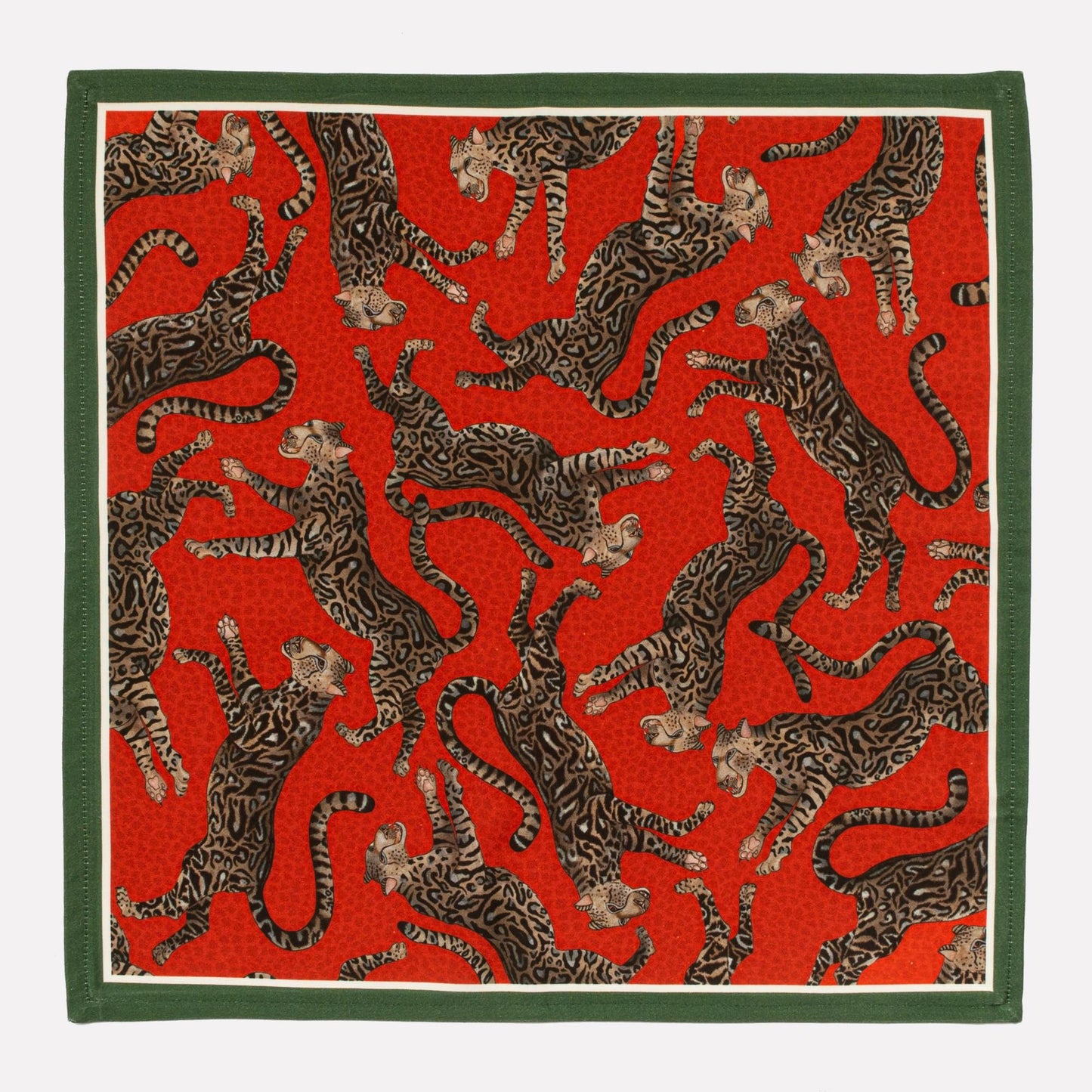 Cheetah King Napkins Royal (pair)