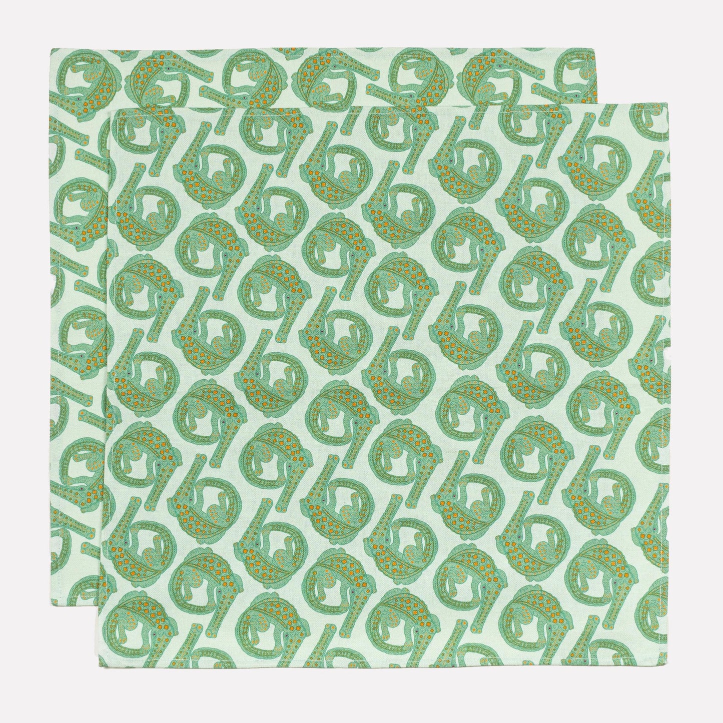 Croco Napkins Mist (pair)