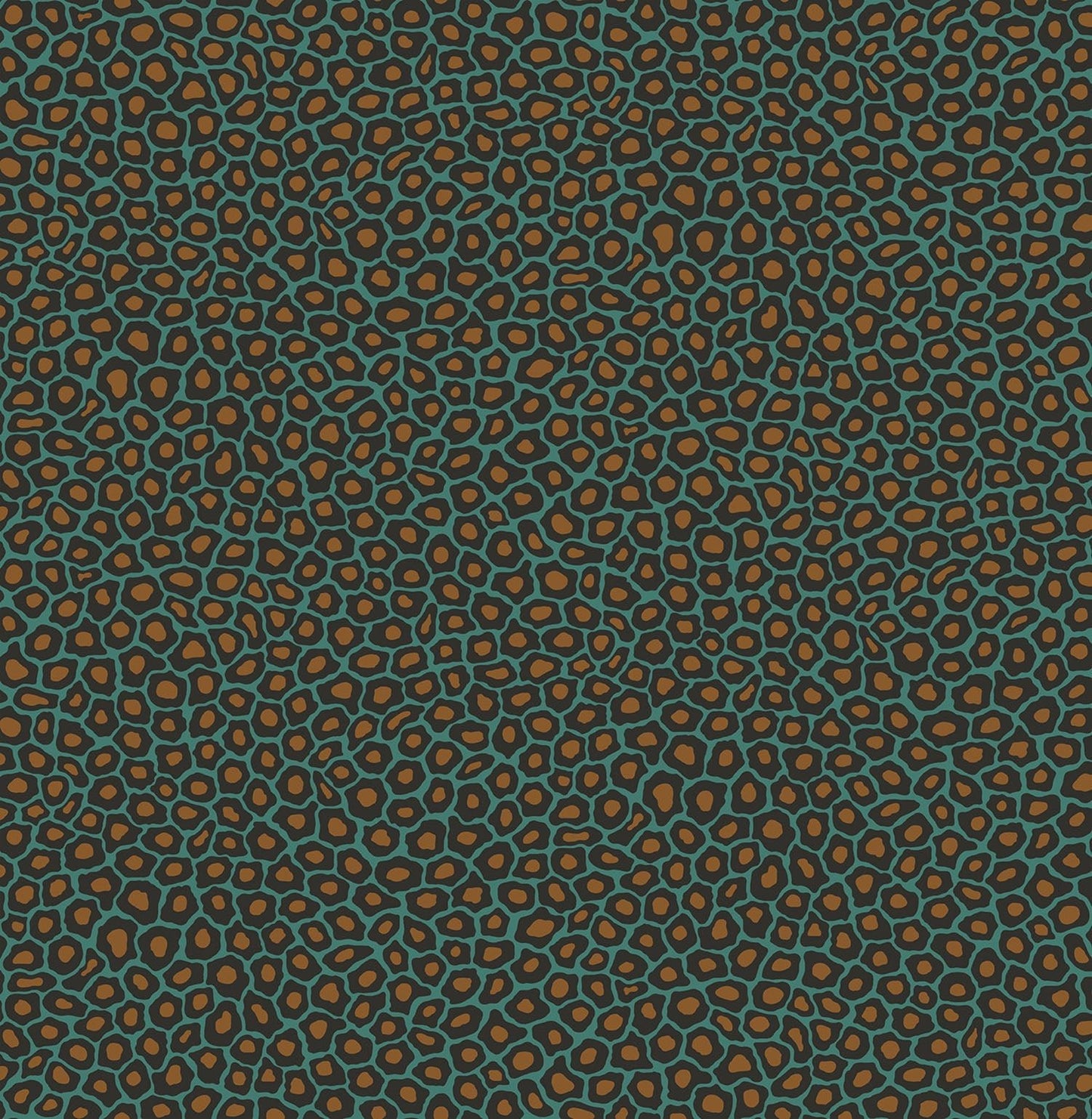 A sleek, dark variation with subtle gold highlights, merging contemporary elegance with classic African artistry.