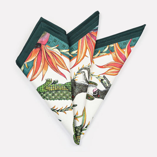 River Chase Napkins in Chalk (PAIR)