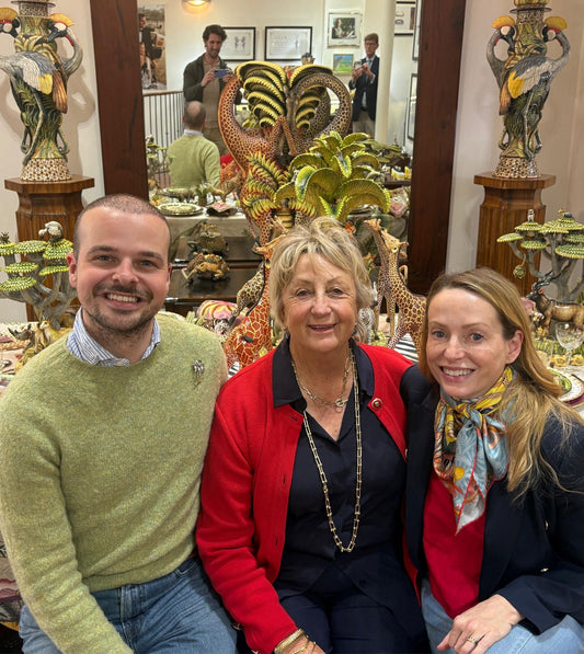 An African Safari Tablescape for Château de Lalande
