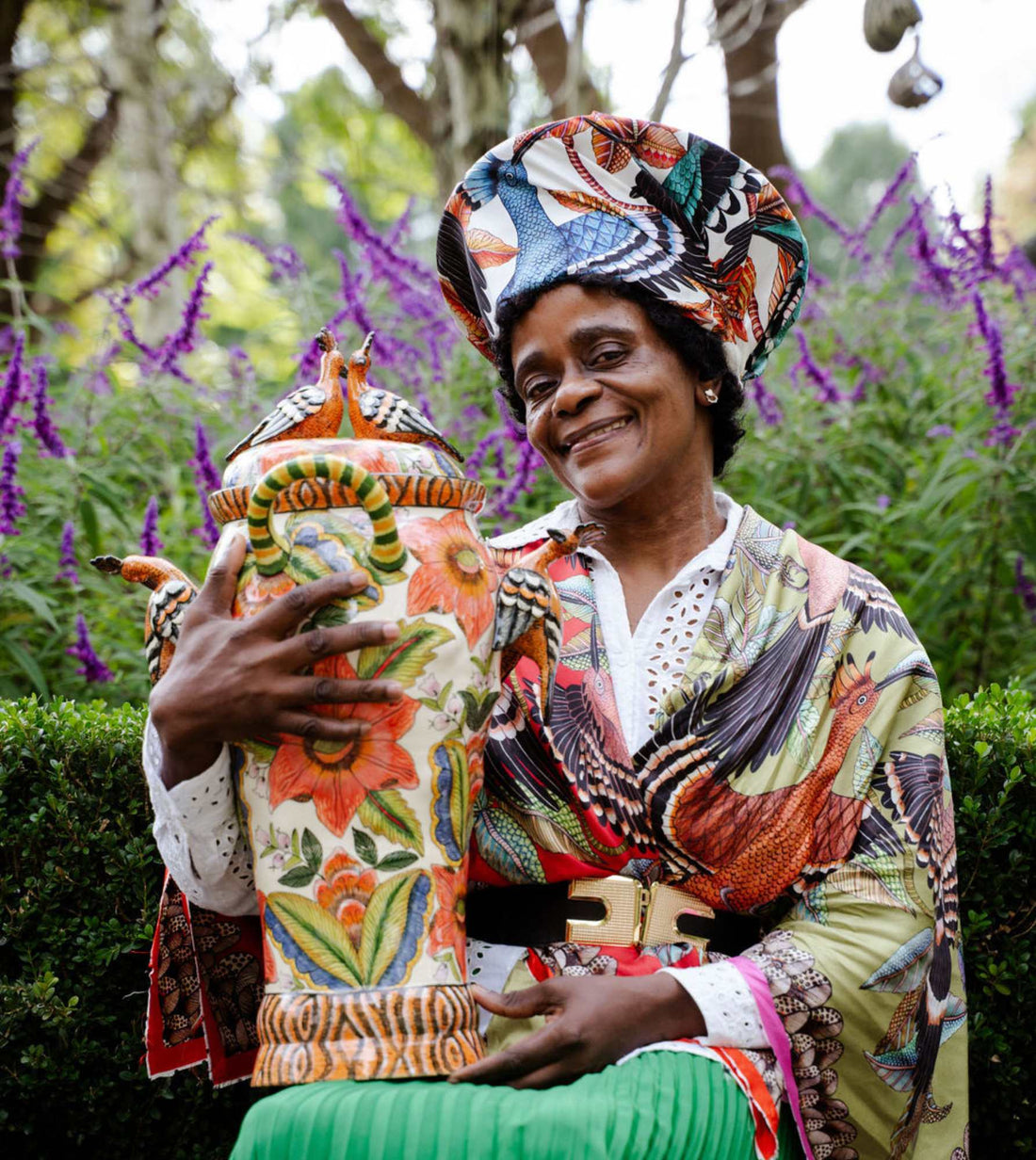 Hoopoe Hop Scarf Collection - A tribute to Punch Shabalala