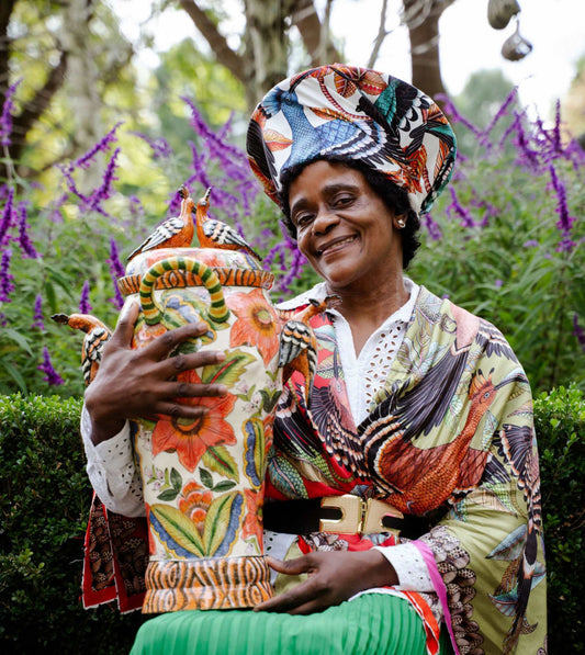Hoopoe Hop Scarf Collection - A tribute to Punch Shabalala