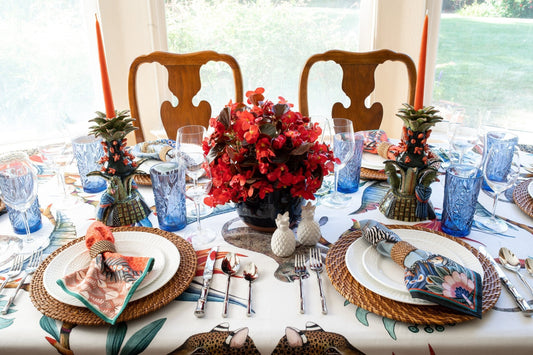 An Ardmore inspired dinner table-Ardmore Design
