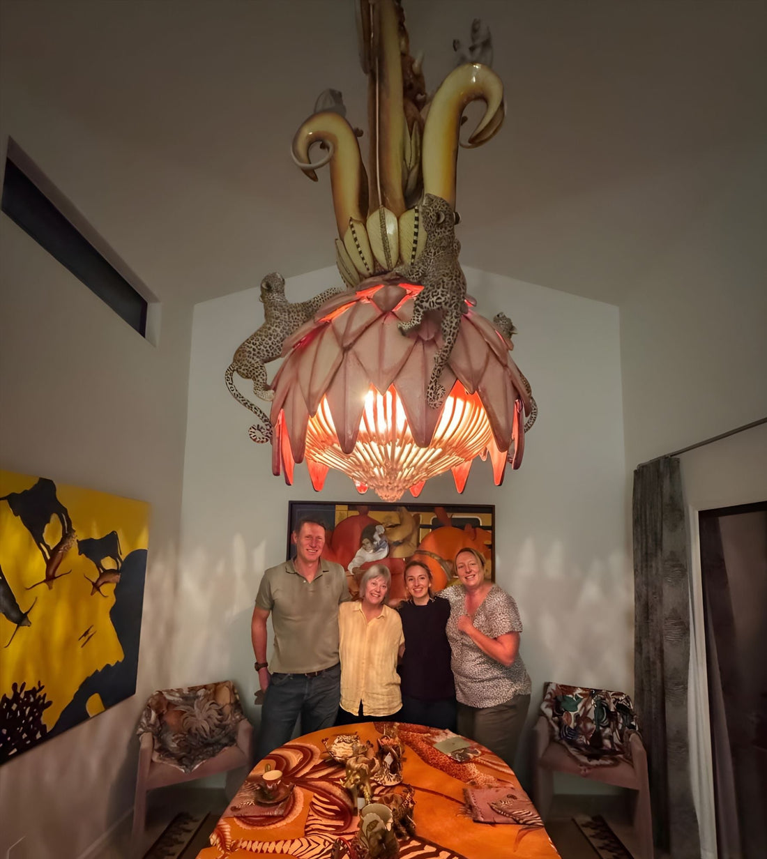 A Monumental Commission: The Ardmore Protea Kingdom Chandelier