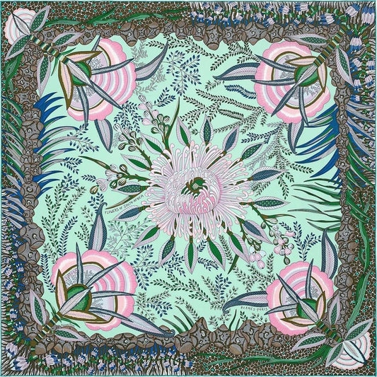 It's a flowery affair for Ardmore's latest Hermès scarf-Ardmore Design