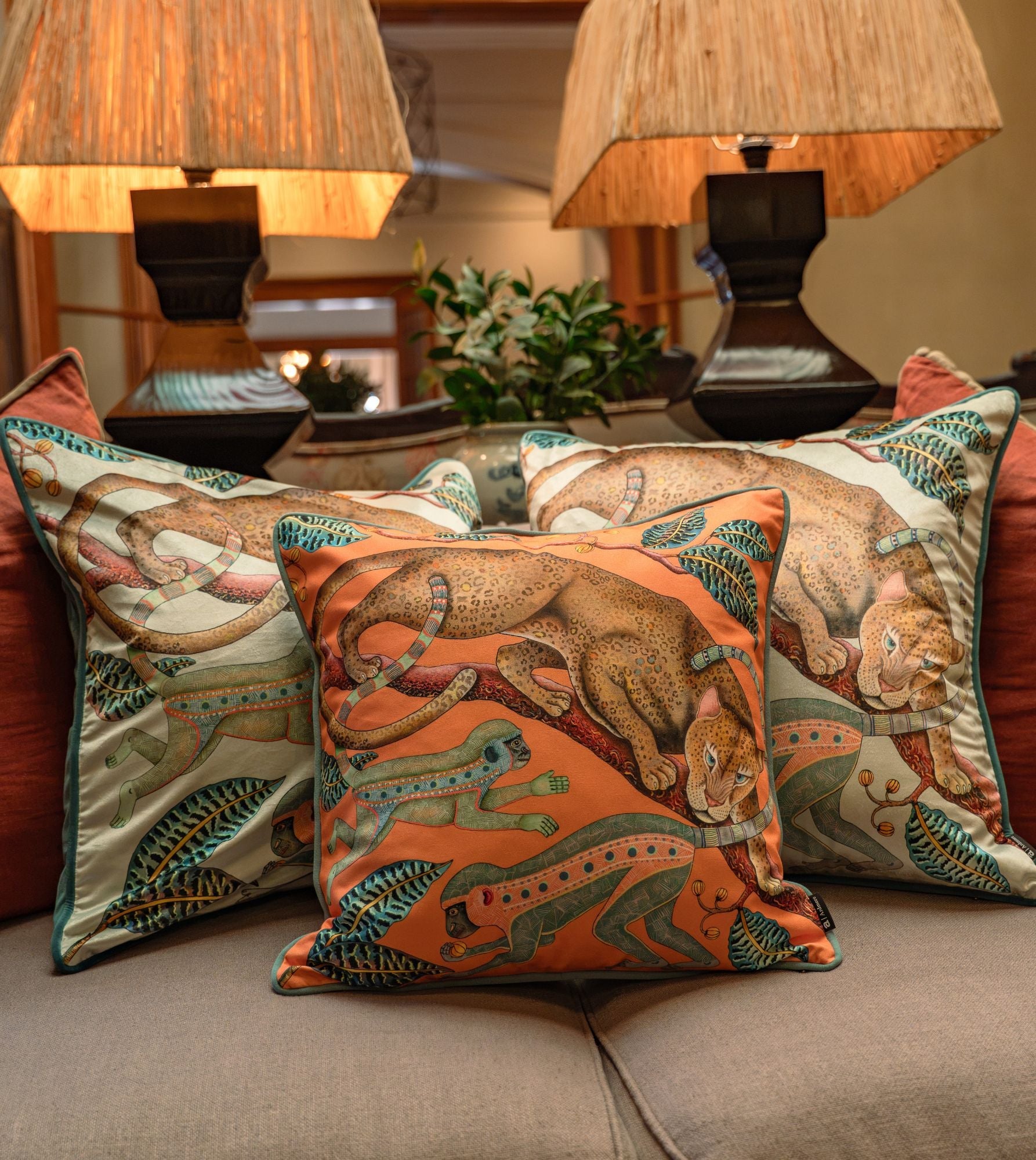 Monkey Tales Scatter Cushions