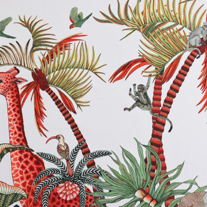 Palm Parade Tablecloth in Royal